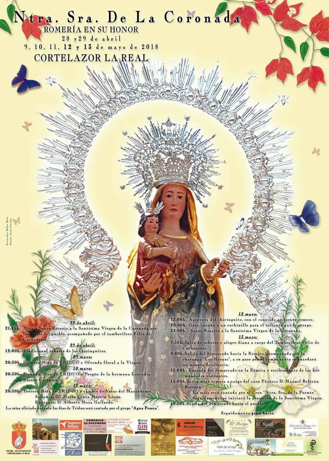 Romería en honor de la Virgen de la Coronada  